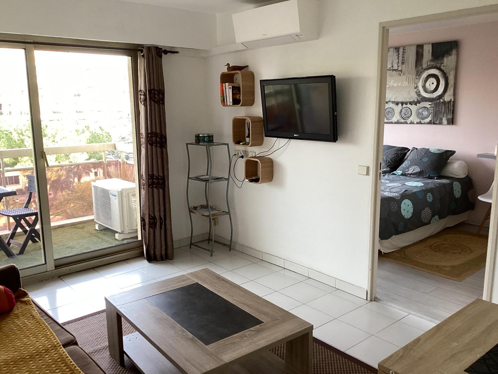 Appartement 2 Pieces Meubles A Juan Les Pins Antibes Kültér fotó
